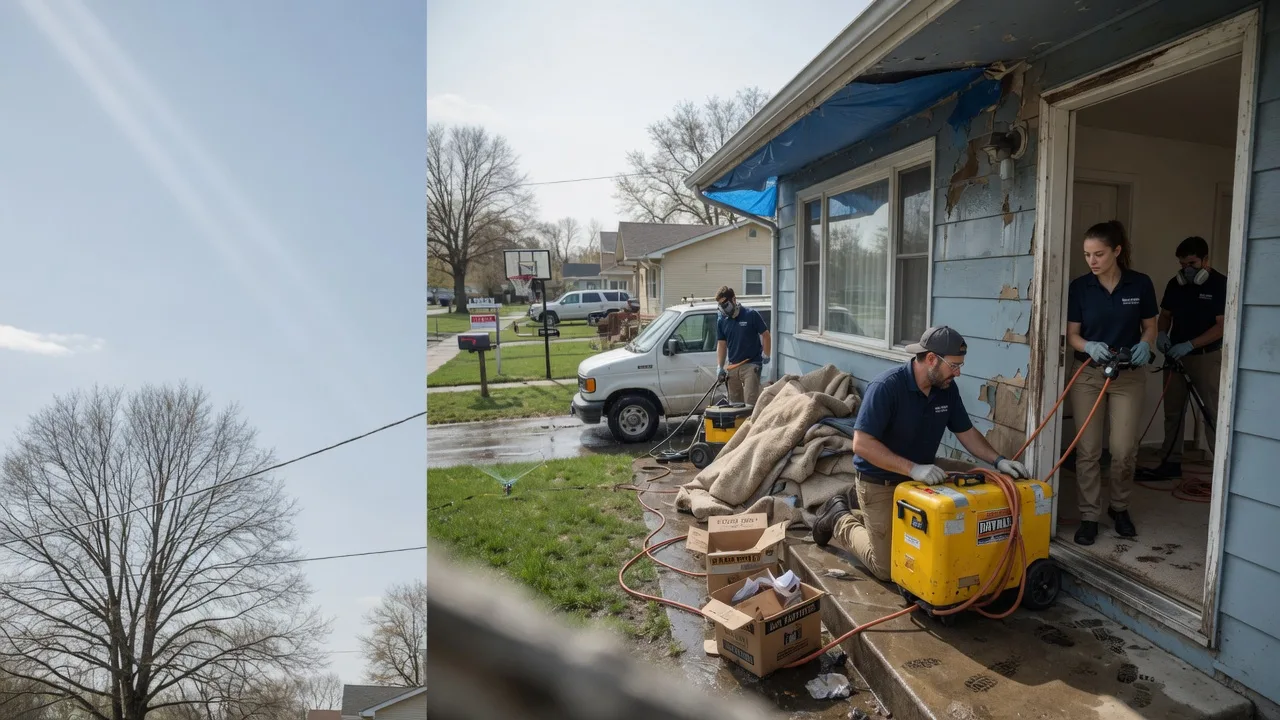 Basement Flood Cleanup in Manchester, MD near me